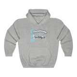 ADN DEL CAMPEONATO - AZUL BEBÉ - Sudadera con capucha unisex Heavy Blend™ 