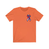 HAITI SOLIDE - RIBBON - MEN/UNISEX T-SHIRT