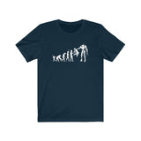 EVOLUTION OF TERMINATION MEN/UNISEX T-SHIRT