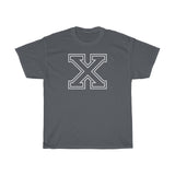 X - DESCONOCIDO - Camiseta unisex de algodón pesado 