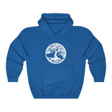 TREE OF LIFE - WHITE - Unisex Heavy Blend™ Hooded Sweatshirt