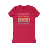 TORONTO HIPPIE WOMEN'S T-SHIRT