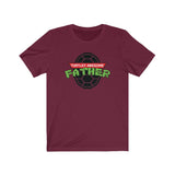 TURTLEY AWESOME FATHER MEN/UNISEX T-SHIRT