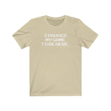 PAUSE GAME MEN/UNISEX T-SHIRT