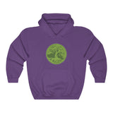 TREE OF LIFE - EARTH GREENS - Unisex Heavy Blend™ Hooded Sweatshirt