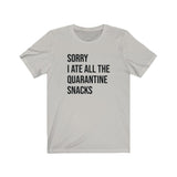 QUARANTINE SNACKS MEN/UNISEX T-SHIRT