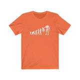 EVOLUTION OF TERMINATION MEN/UNISEX T-SHIRT