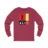 ALI - THE GOAT - Unisex Jersey Long Sleeve Tee