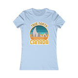 CAMISETA MUJER VERDADERO NORTE DE CANADÁ