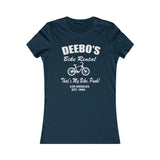 DEEBO'S BIKE RENTALS WOMEN'S T-SHIRT
