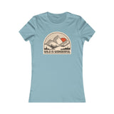 CAMISETA MUJER SALVAJE ES MARAVILLOSO