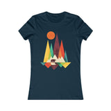CAMISETA MUJER OSO MONTAÑA
