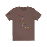 FLYING PAPER CRANES MEN/UNISEX T-SHIRT