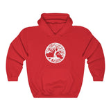 TREE OF LIFE - WHITE - Unisex Heavy Blend™ Hooded Sweatshirt