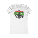 RESTEZ À LA MAISON ET MANGER DE LA PIZZA T-SHIRT FEMME