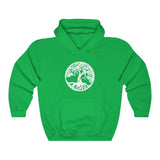TREE OF LIFE - WHITE - Unisex Heavy Blend™ Hooded Sweatshirt