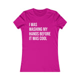 T-SHIRT FEMME LAVAGE DES MAINS