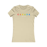 CAMISETA MUJER ORGULLO DE CANADÁ