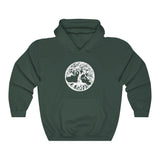 TREE OF LIFE - WHITE - Unisex Heavy Blend™ Hooded Sweatshirt