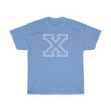 X - DESCONOCIDO - Camiseta unisex de algodón pesado 