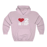 LOVE 2 HOOP - Unisex Heavy Blend™ Hooded Sweatshirt