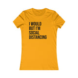 T-SHIRT FEMME DISTANCE SOCIALE