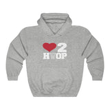 LOVE 2 HOOP - Unisex Heavy Blend™ Hooded Sweatshirt