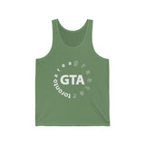 GTA - ÁREA DEL GRAN TORONTO - WH - Camiseta sin mangas unisex 