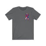 HAITI SOLIDE - RIBBON - MEN/UNISEX T-SHIRT