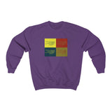 PEACE OUT - Unisex Heavy Blend™ Crewneck Sweatshirt