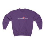 AWESOME NANA - WT - Sweat-shirt unisexe Heavy Blend™ Crewneck 