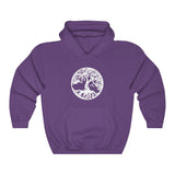 TREE OF LIFE - WHITE - Unisex Heavy Blend™ Hooded Sweatshirt