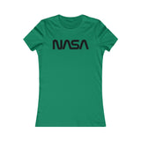 NASA BLACK WOMEN'S T-SHIRT