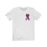 HAITI SOLIDE - RIBBON - MEN/UNISEX T-SHIRT