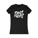 DOGS BECAUSE PEOPLE SUCK WOMEN'S T-SHIRT