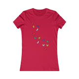 FLYING PAPER CRANES WOMEN'S T-SHIRT