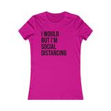 T-SHIRT FEMME DISTANCE SOCIALE