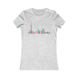 CAMISETA MUJER SKYLINE DE TORONTO