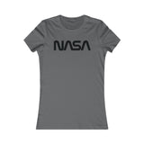 NASA BLACK WOMEN'S T-SHIRT