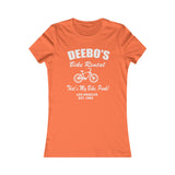DEEBO'S BIKE RENTALS WOMEN'S T-SHIRT