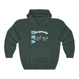 CHAMPIONSHIP DNA - BABY BLUE - Unisex Heavy Blend™ Hooded Sweatshirt