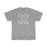 X - DESCONOCIDO - Camiseta unisex de algodón pesado 