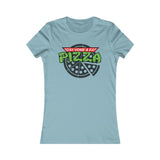 RESTEZ À LA MAISON ET MANGER DE LA PIZZA T-SHIRT FEMME