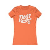 CAMISETA MUJER PERROS PORQUE LA GENTE CHUPA