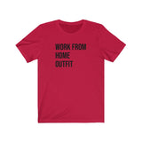 WORK FROM HOME MEN/UNISEX T-SHIRT