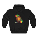 RAS WIZE - CUT & CLEAR MUSIC PRODUCTIONS - WT - Unisex Heavy Blend™ Hooded Sweatshirt