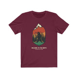 WELCOME TO THE NORTH MEN/UNISEX T-SHIRT