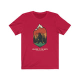WELCOME TO THE NORTH MEN/UNISEX T-SHIRT