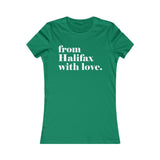 FROM HALIFAX WITH LOVE WOMEN'S T-SHIRT