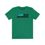 T-SHIRT HOMME/UNISEXE BLEU MONTAGNE